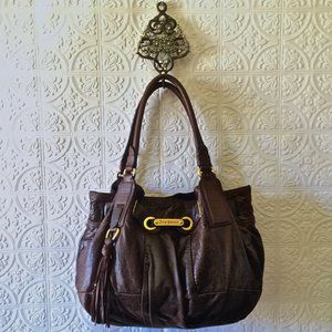 JUICY COUTURE Leather Hobo Bag Purse